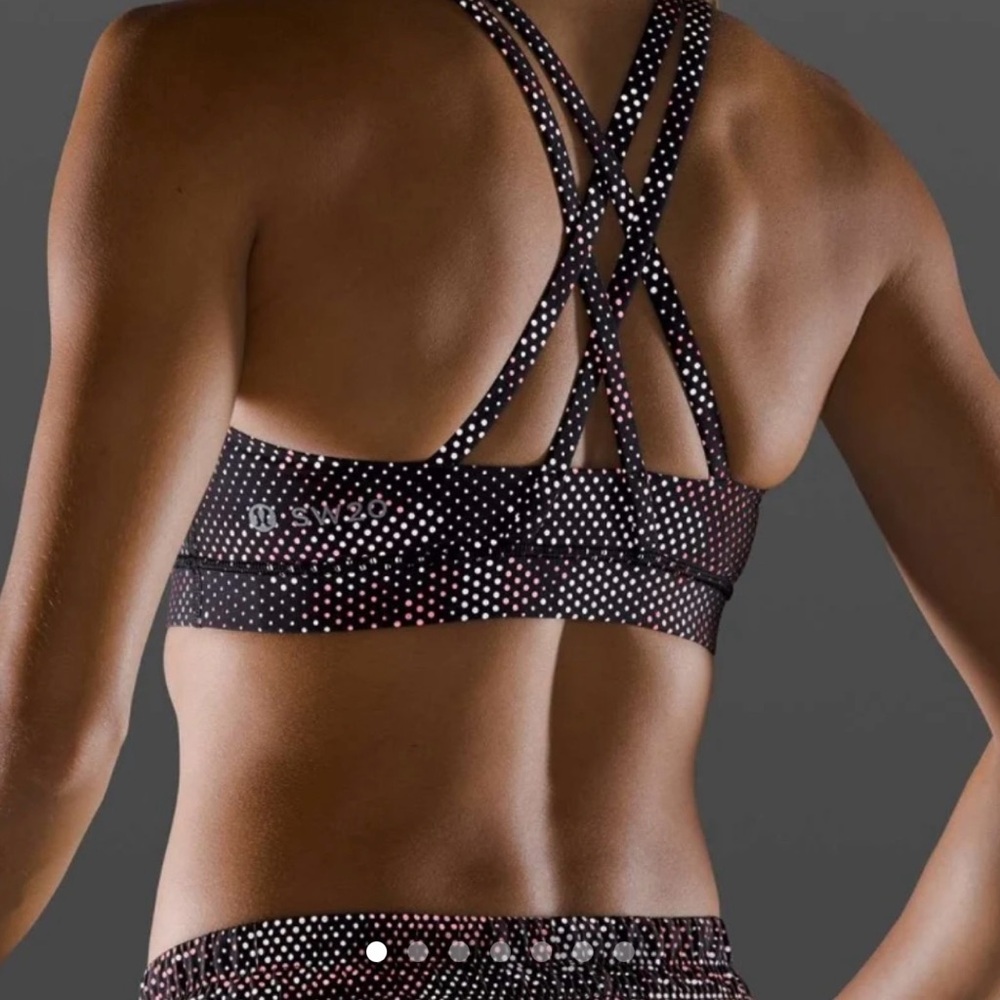 Lululemon Energy Bra, Reflective Sea Wheeze Edition - Picture 5 of 5